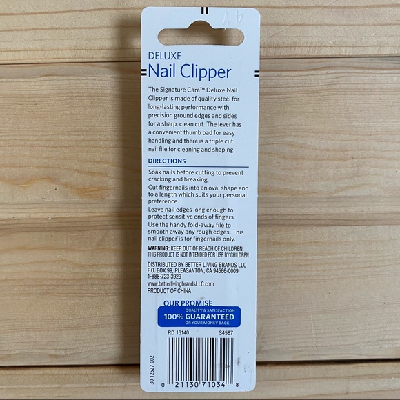 🟢 {3/$15} Bundle of (4) Deluxe Nail Clippers - Picture 2 of 4